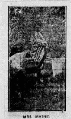 Mrs Irvine from newspaper 1907
