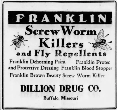 Screwworm in Bison